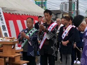 安全祈願 玉串奉奠