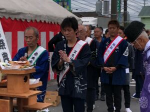 安全祈願 玉串奉奠