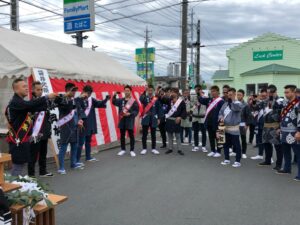 北祭り 本部開き 乾杯